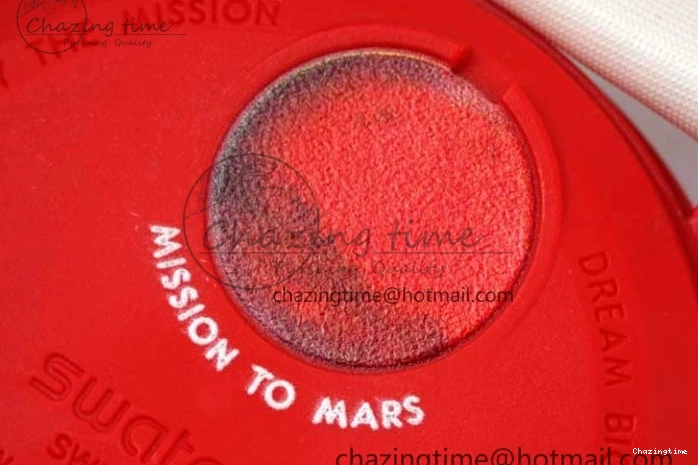 0705 Speedmaster Misson To Mars 1:1 Best Edition White Dial On Nylon Strap Quartz Bold 7862